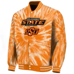oklahoma state cowboys dynamic rings orange varsity jacket best selling