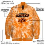 oklahoma state cowboys dynamic rings orange varsity jacket best selling