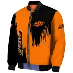 oklahoma state cowboys urban mark orange bomber jacket best selling