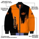 oklahoma state cowboys urban mark orange bomber jacket best selling