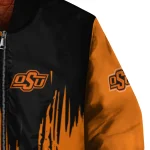 oklahoma state cowboys urban mark orange bomber jacket best selling