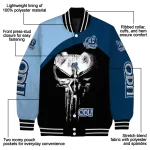 old dominion monarchs edgy mask blue black varsity jacket best selling