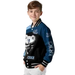 old dominion monarchs edgy mask blue black varsity jacket best selling