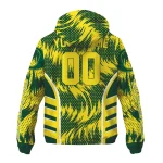oregon ducks dynamic heat wave green windbreaker jacket best selling