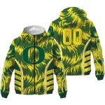 oregon ducks dynamic heat wave green windbreaker jacket best selling