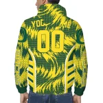 oregon ducks dynamic heat wave green windbreaker jacket best selling