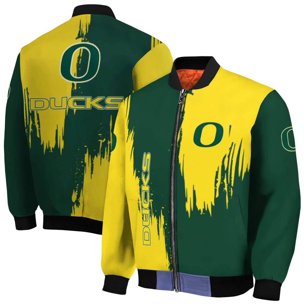 oregon ducks urban mark green bomber jacket best selling oregon ducks urban mark green bomber jacket best selling