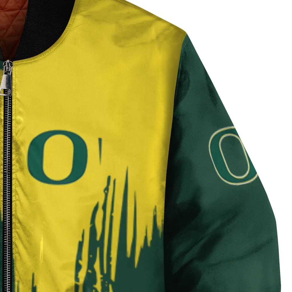 oregon ducks urban mark green bomber jacket premium grade oregon ducks urban mark green bomber jacket premium grade