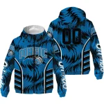orlando magic dynamic heat wave blue windbreaker jacket best selling