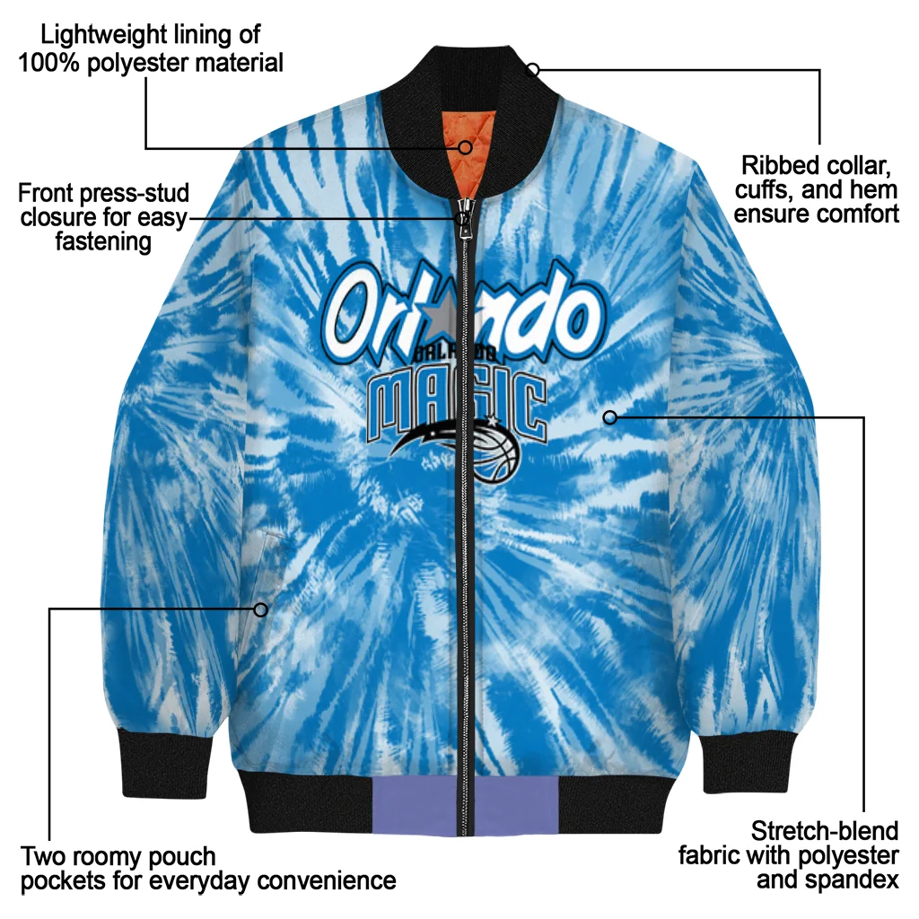 orlando magic dynamic rings blue bomber jacket new arrival orlando magic dynamic rings blue bomber jacket new arrival