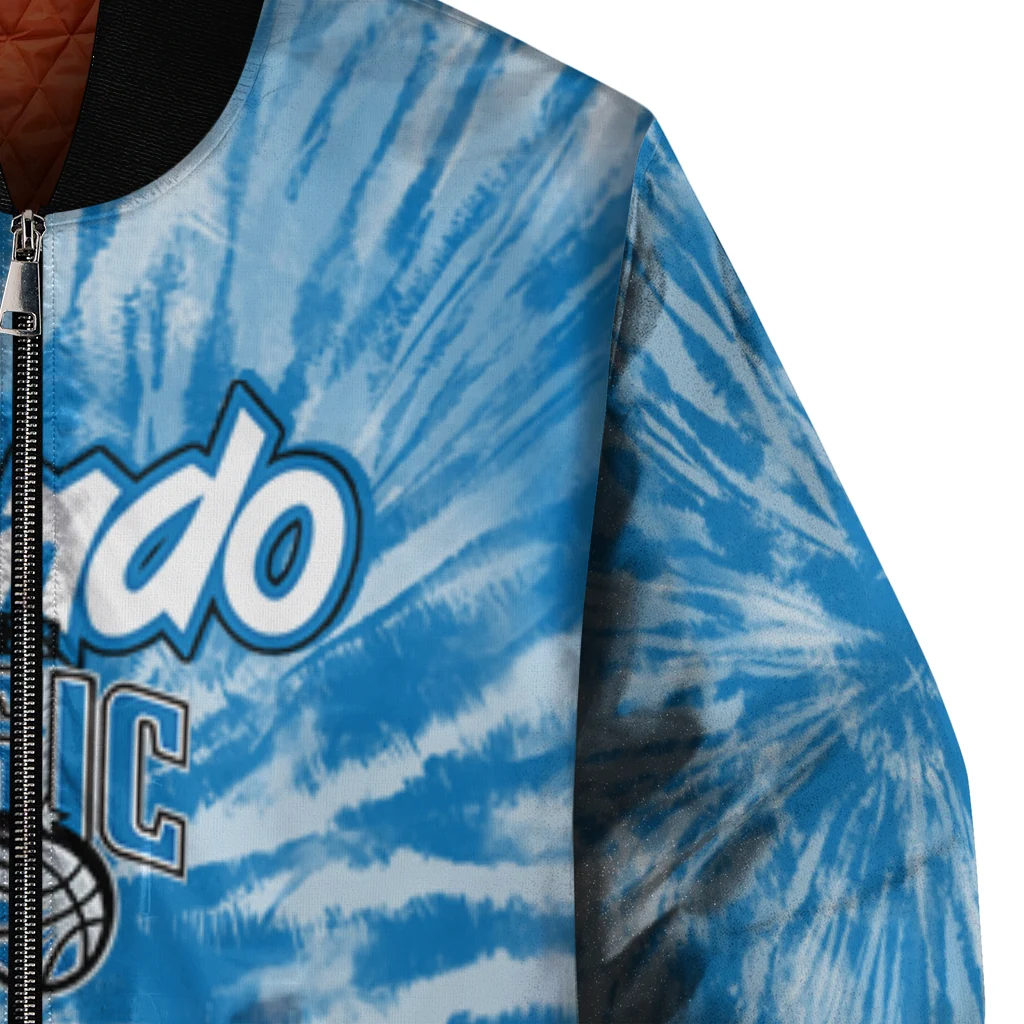 orlando magic dynamic rings blue bomber jacket premium grade orlando magic dynamic rings blue bomber jacket premium grade
