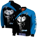 orlando magic edgy mask blue black bomber jacket best selling