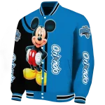 orlando magic mickey mouse blue varsity jacket best selling
