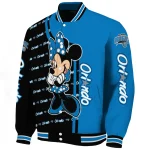 orlando magic minnie mouse blue varsity jacket best selling