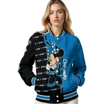 orlando magic minnie mouse blue varsity jacket best selling