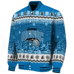 orlando magic snowy pines blue varsity jacket best selling