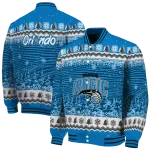 orlando magic snowy pines blue varsity jacket best selling