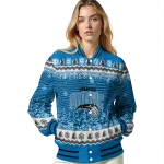orlando magic snowy pines blue varsity jacket best selling