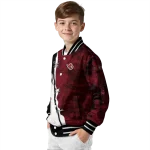 ottawa senators distressed slash red black varsity jacket best selling
