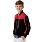 ottawa senators intricate skull red black bomber jacket best selling
