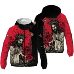ottawa senators jesus roses red black windbreaker jacket best selling
