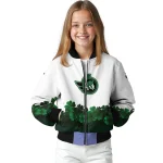 ottawa senators lucky clovers white green bomber jacket best selling