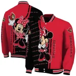ottawa senators minnie mouse red varsity jacket best selling