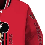 ottawa senators minnie mouse red varsity jacket best selling