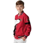 ottawa senators snoopy attitude red varsity jacket best selling