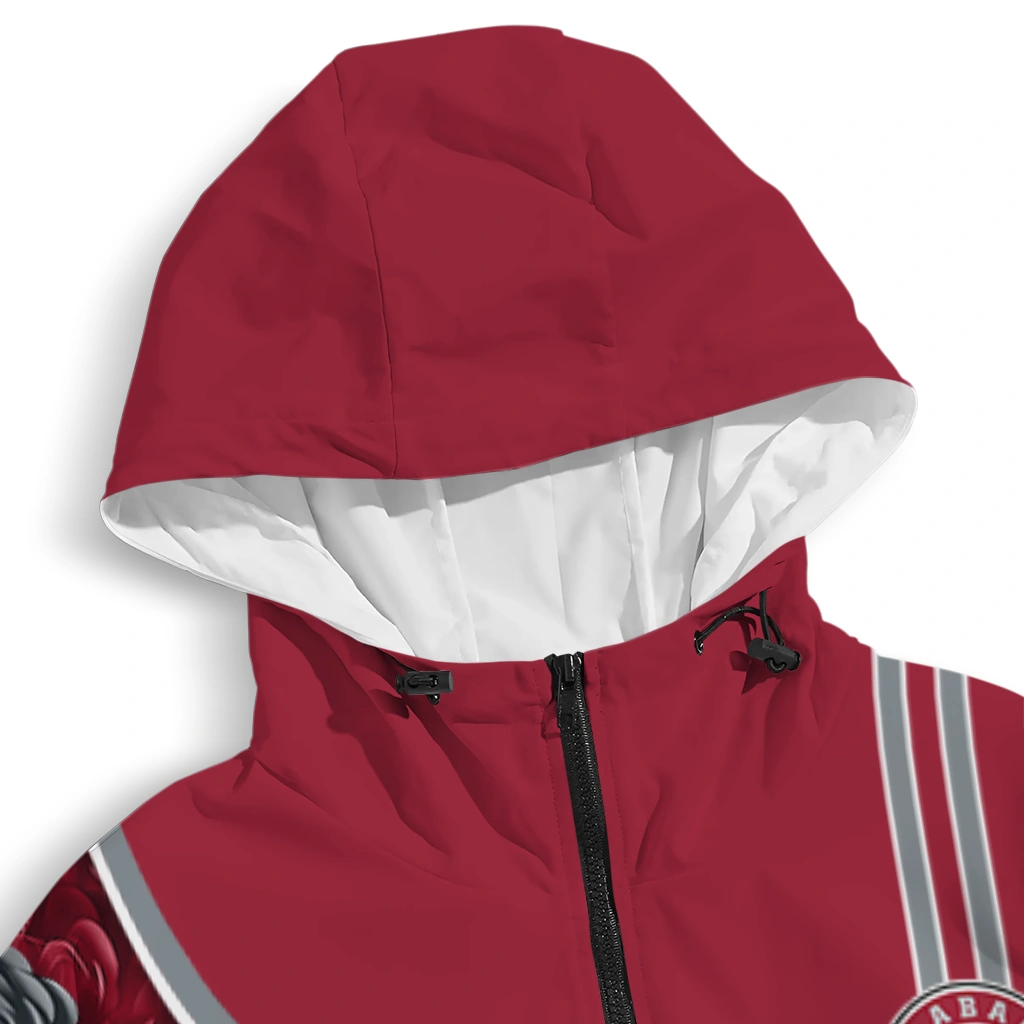 personalized alabama crimson tide football micky mouse crimson windbreaker jacket premium grade personalized alabama crimson tide football micky mouse crimson windbreaker jacket premium grade