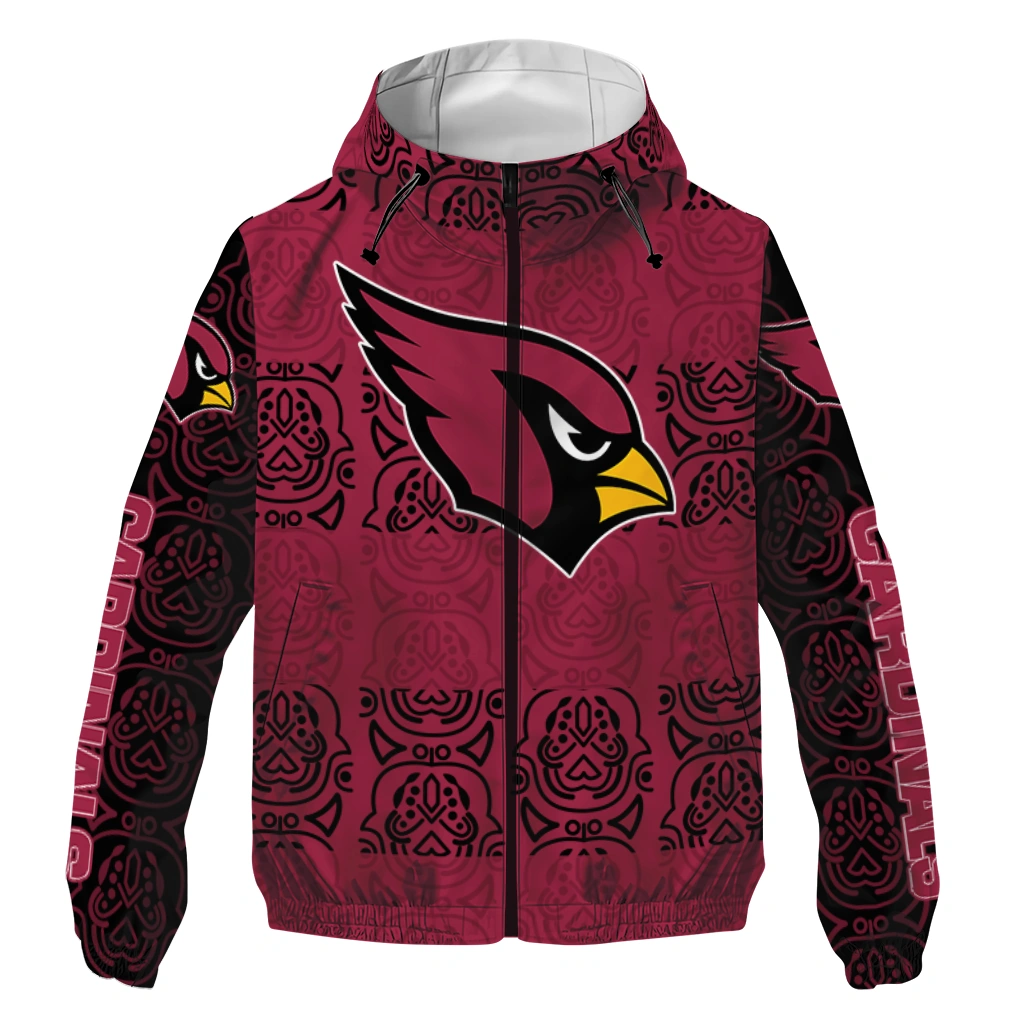personalized arizona cardinals cat eyes red windbreaker jacket best selling personalized arizona cardinals cat eyes red windbreaker jacket best selling