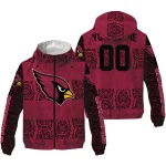 personalized arizona cardinals cat eyes red windbreaker jacket best selling