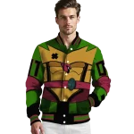 personalized arizona cardinals turtle armor varsity jacket best selling