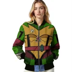 personalized arizona coyotes turtle armor bomber jacket best selling