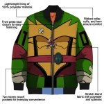 personalized arizona coyotes turtle armor bomber jacket best selling