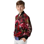 personalized arizona diamondbacks skull horde red bomber jacket best selling