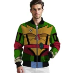 personalized arizona diamondbacks turtle armor bomber jacket best selling