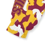 personalized arizona state sun devils camouflage mashup maroon windbreaker jacket best selling