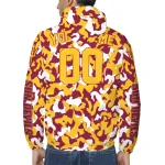 personalized arizona state sun devils camouflage mashup maroon windbreaker jacket best selling