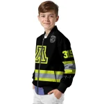 personalized arizona wildcats heartbeat accent black green bomber jacket best selling