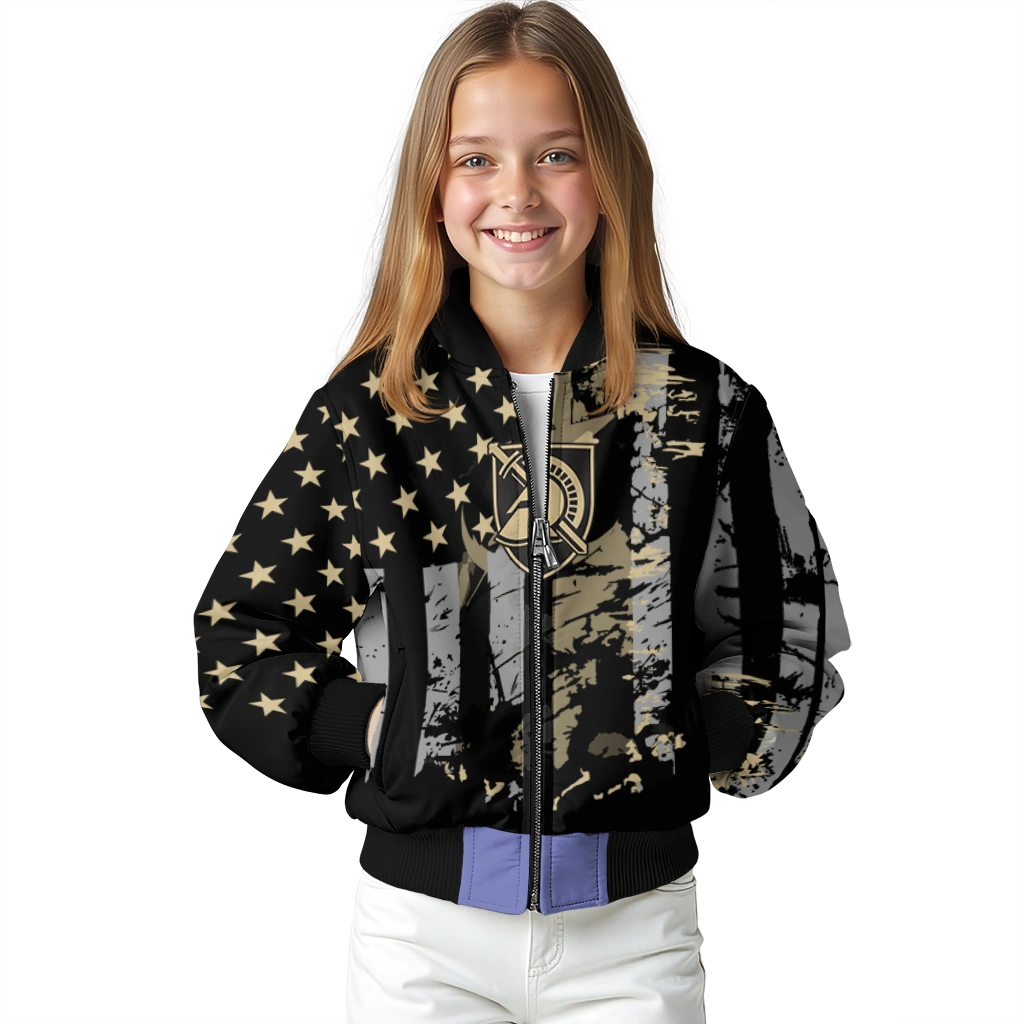 personalized army black knights star stripes gold black bomber jacket top rated personalized army black knights star stripes gold black bomber jacket top rated