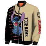 personalized army black knights stitch laughing gold bomber jacket best selling