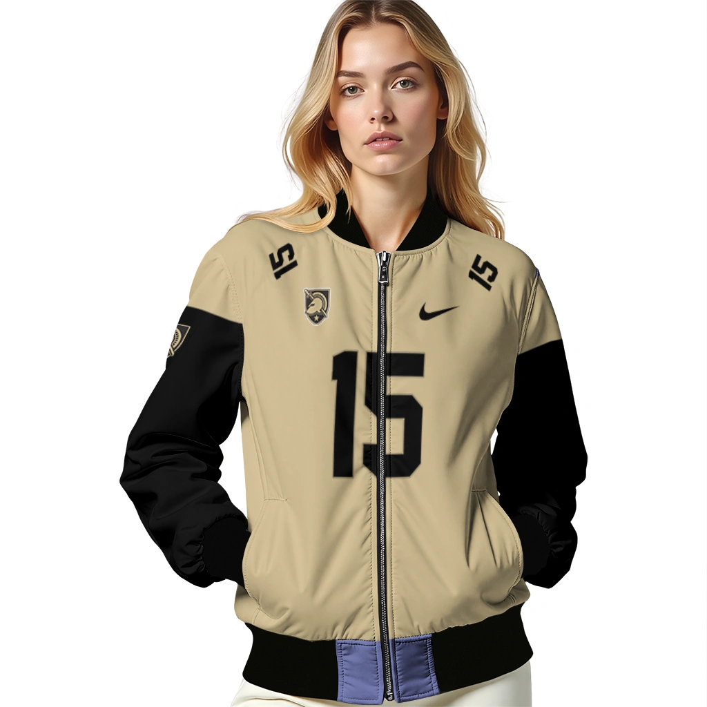 personalized army black knights team patch gold bomber jacket latest model personalized army black knights team patch gold bomber jacket latest model