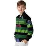 personalized atlanta braves clover green lines green black bomber jacket best selling