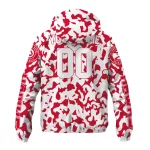 personalized atlanta hawks camouflage mashup red windbreaker jacket best selling