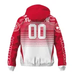 personalized atlanta hawks pattern layers red windbreaker jacket best selling