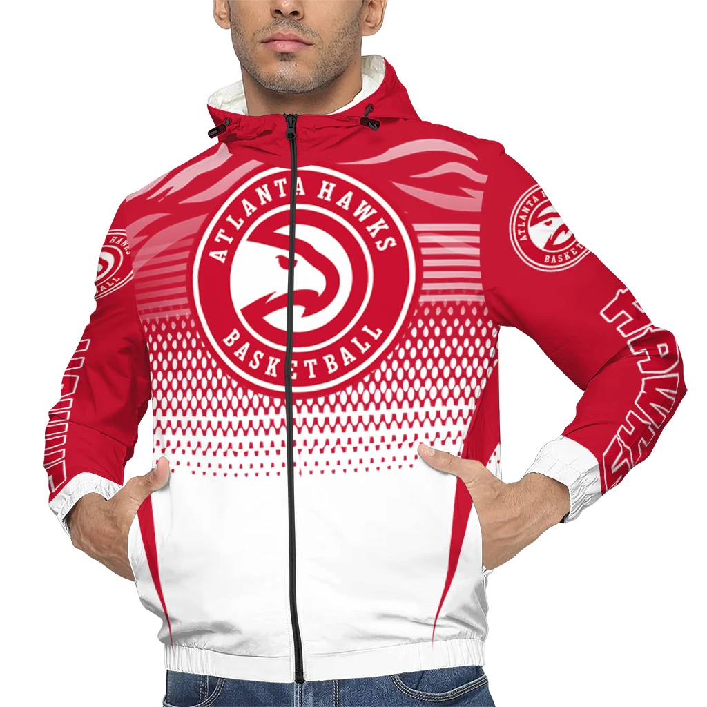 personalized atlanta hawks pattern layers red windbreaker jacket top rated personalized atlanta hawks pattern layers red windbreaker jacket top rated