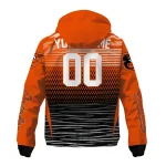 personalized baltimore orioles pattern layers orange windbreaker jacket best selling