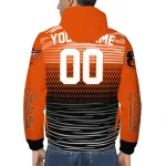 personalized baltimore orioles pattern layers orange windbreaker jacket best selling