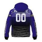 personalized baltimore ravens pattern layers purple windbreaker jacket best selling